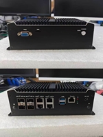 Gateway de Red de Nivel Operador sin Ventilador Intel ATOM C3558 C3758 C3958 SFP+ 10GbE 4x 2.5G LAN Dual DDR4 PC Box Integrado sin Ventilador