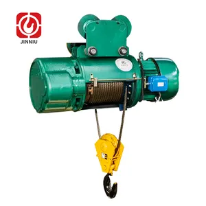 Available Stock 1~10ton 500kg 0.5ton 3 tonne 5ton Radio Control Trolley Motor Limit Switch Electric Wire Rope Hoist