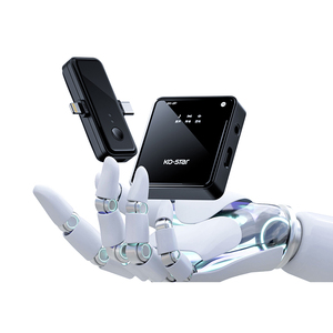 <span class=keywords><strong>Interview</strong></span>-Mikrofon YouTube Kabelloses Lavalier-Mikrofon Professionelles Bluetooth-Mikrofon - Product Image 4