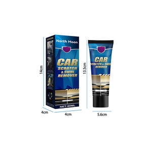 Kit de réparation de rayures de <span class=keywords><strong>voiture</strong></span>, cire de polissage, dissolvant de rayures de peinture soins de peinture, nettoyeur de <span class=keywords><strong>voiture</strong></span> 60ml - Product Image 4