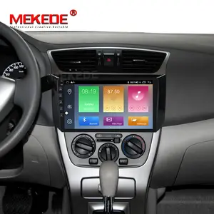 MEKEDE Android 10 IPS DSP araba radyo DVD OYNATICI Nissan Sylphy için B17 Sentra 2012-2018 GPS BT Video navigasyon 4G LTE ses