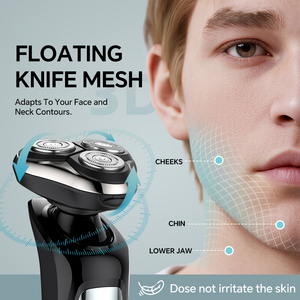 Men's Multi-Functional USB Charging <b>Shaver</b> Three-Blade Design for Beard Shaving Exclusive Household Hotel Use Triple-blade Elect - Product Image 5