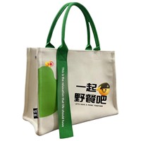 Sac fourre-tout en toile 3D avec motif personnalisé, logo imprimé numériquement, sac à main pour étudiants, sac bandoulière avec ruban, personnalisation haut de gamme