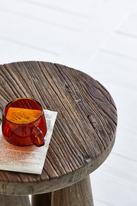 Classico <span class=keywords><strong>olmo</strong></span> riciclato luce tavolino da caffè in <span class=keywords><strong>legno</strong></span> rotondo tavolino da salotto - Product Image 5