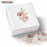 Autocollant découpé sur mesure en vinyle imperméable, autocollant adhésif pour tout logo, idéal pour l'expédition, l'emballage de boîtes cadeaux, la scellure et la personnalisation de la marque.