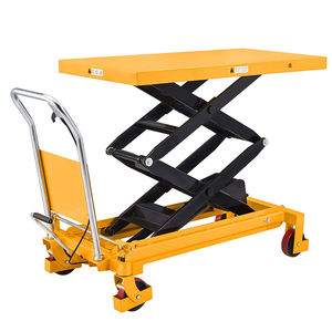 Meja angkat gunting portabel troli hidrolik Manual - Product Image 4