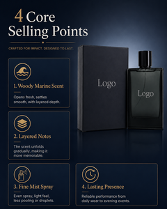 Proveedor Mayorista de Envases de Diseño de Lujo Personalizados, Botellas de Vidrio Negro con Atomizador para Colonia, con Recibo - Product Image 3