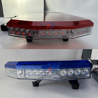 Barra de Luces de Advertencia para Techo de Automóvil de 47 Pulgadas, Lámpara de Emergencia de Tráfico de Alta Potencia, 80 LED Lineales, IP65 Impermeable, 12/24V DC, Altavoz de Sirena