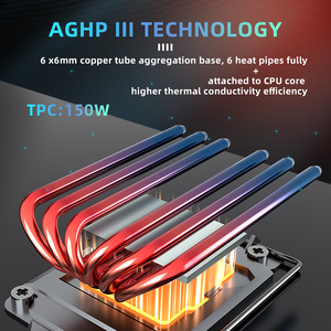 Cooldesheng HP-450V6.Black, cao cấp cấu hình thấp CPU mát (45mm, đen) lga1700/115x/amd4/amd5 - Product Image 6