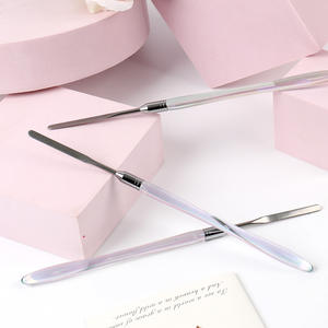 BQAN-MANGO acrílico holográfico, varilla agitadora, pincel de espátula para uñas, herramienta de pincel de poligel para <span class=keywords><strong>arte</strong></span> de uñas - Product Image 3