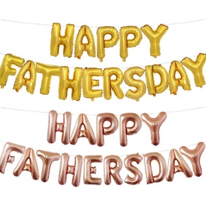 Ballons en aluminium or de 16 pouces pour fête des pères Bannière Nouvelles décorations de fête pour la fête des pères Meilleurs cadeaux pour <span class=keywords><strong>papa</strong></span> - Product Image 5