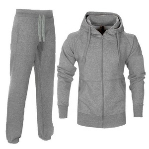 Survêtement en polaire personnalisé de haute qualité pour hommes/Survêtement de sport en molleton de coton personnalisé pour hommes - Product Image 1