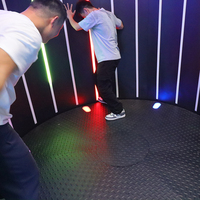 Piste de danse interactive pour jeux d'enfants 30x30cm Lumière de piste de danse interactive à LED jeux lumineu