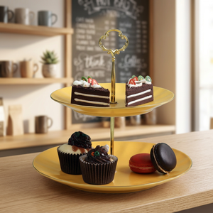 Multi-Tier Cake Serving Stand for Weddings & Special Occasions Chic Cake Serving Stand for Elegant Dessert Presentations - Product Image 3