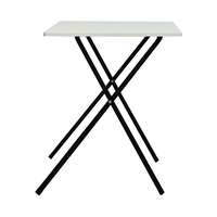 Table d'étude pliante en MDF pour collège et église en Europe, table d'examen pliante