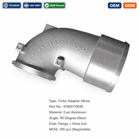 Adaptor Supercharger Weichai WP10 WP12 Baru 61800110045 Suku Cadang Mesin Truk Tugas Berat Garansi 6 Bulan