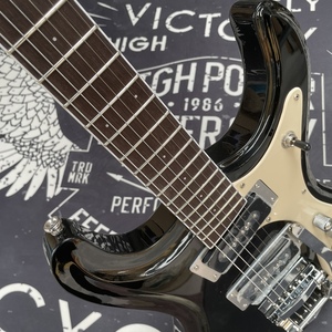 <span class=keywords><strong>Guitarra</strong></span> Eléctrica Black <span class=keywords><strong>Deluxe</strong></span> Mark II Ventura Johney Ramne Mosrte con Barra de Trémolo Tun-A-Matic, Envío Rápido - Product Image 4