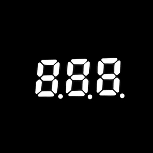 Houkem Mini 0.2 inch bảy đoạn SMT 3-chữ số SMD <span class=keywords><strong>LED</strong></span> hiển thị trắng chung anode 20mA cho đồng hồ - Product Image 5