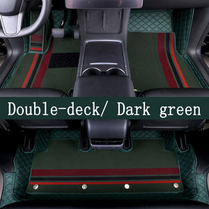 Tappetini Auto in Pelle 7D di Lusso, Set Completo 3 Pezzi, Resistenti all'Uso, per <span class=keywords><strong>Opel</strong></span>/Vhall Corsa - Product Image 4