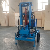 Nouvelle machine de forage de puits d'eau de 100m, 150m, 200m de profondeur, prix usine