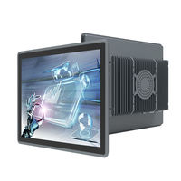 PC industriel HUILAN OEM avec écran tactile 10,4/12,1/15 pouces, étanche IP65, compatible Windows/Linux/Android, lecteur VGA, en alliage d'aluminium