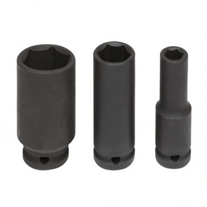 Juego de llaves de impacto Fervi de 10 mm, 12 mm y 14 mm, de acero al cromo vanadio, con punta profunda - Product Image 2