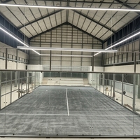 Projecteurs de terrain de padel Lumière linéaire de padel 170lm/w 3000K/4000K/5000K/5700K/6500K Lumière de padel d'intérieur