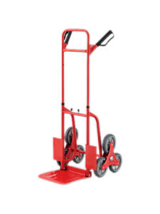 عربة يدوية قوية بست عجلات لتسلق السلالم، قابلة للطي بإطار معدني، عربة شحن مخصصة - Product Image 5