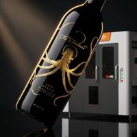 Máquina de Serigrafía Totalmente Automática de 6 Colores con Control CNC para Botellas, Frascos y Tubos de Vidrio, Estampado en Caliente, Servo Rotatorio Completo