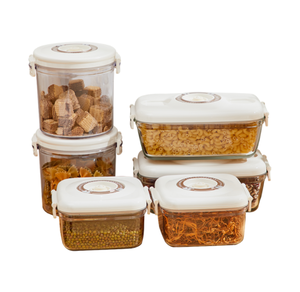Vacuum Preservation Box Pumping Fruit Box Sealed Microwave Glass Lunch Box
