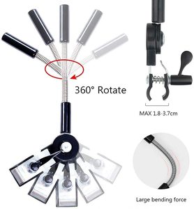 Paraguas cochecito de bebé <span class=keywords><strong>Sombrilla</strong></span> Paraguas <span class=keywords><strong>universal</strong></span> con abrazadera 360 grados Ajustable Protección UV Cochecito Sol - Product Image 3
