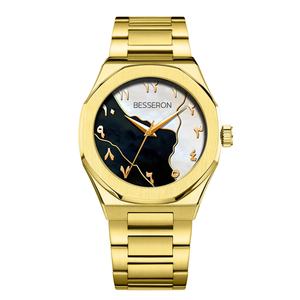 Reloj de Lujo para Hombre, Fabricado en China, con Esfera de Acero Inoxidable, Números Arábigos, Logotipo de Diseñador, Movimiento de Cuarzo - Product Image 3