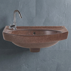 Simple Free Standing Small Lavabo Above Counter <b>Mounting</b> Bathroom Sinks Round Wash Basin laboratory ceramic sink Sanitary ware - Product Image 2
