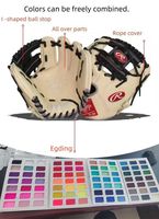 Gant de baseball professionnel BAS quantité minimale de commande avec logo personnalisé Gant de baseball A2000