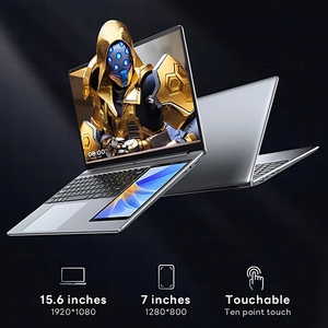2025 thiết kế mới ds156 cá nhân & nhà máy tính xách tay máy tính cảm ứng đôi màn hình CPU N100 RAM 32GB 15.6 "+ 7" Màn hình kép máy tính xách tay - Product Image 4