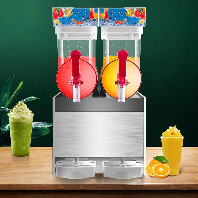 Домашнее использование, профессиональный замороженный напиток, двухцилиндровый Маргарита, многофункциональный коммерческий льдогенератор для щенков