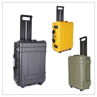 GY06 Châssis industriel portable Best-seller 2025 Étui multi-écrans avec trois écrans de 17.3 pouces et clavier