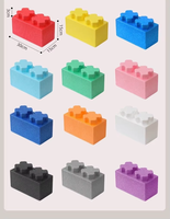 Blocs de construction en mousse EPP - Imperméables, durables, portables, légers et sûrs pour les jeux en intérieur/extérieur