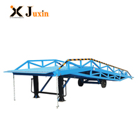 Rampes de chargement/déchargement de conteneurs mobiles hydrauliques 12t pour remorques