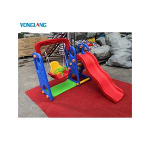 Xích đu cầu trượt nhựa trong nhà YL-HT006 chất lượng đảm bảo giá cả hợp lý, sản xuất tại Trung Quốc, dành cho trẻ em chơi trong nhà. - Product Image 5