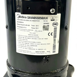 คอมเพรสเซอร์แบบสกรอลล์ Midea รุ่น SAVA042D23ULK SAVA055D56ULK สำหรับเครื่องปรับอากาศ ทนทาน ผลิตจากโลหะ - Product Image 2