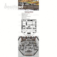 Ligne de production de gâteaux entièrement automatique OULI (électrique/gaz) avec mélangeur commercial et four rotatif à air chaud – Ensemble complet pour la cuisson et la garnissage