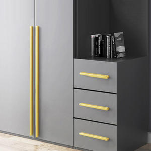 <b>Drawer</b> <b>Pull</b> Bookcase <b>Drawer</b> <b>Pull</b> Modern Arch Champagne Bronze Adjustable Dresser <b>Pull</b> Hardware <b>Brass</b> Kitchen Cabinet Handle - Product Image 6