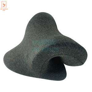 หมอนนวดหนัง PU รองรับคอ นวดกระดูกต้นคอ รูปทรงลูกบอลรักบี้ - Product Image 3