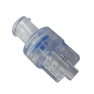 China Tooling Factory Miniature Air Medical Parts Needle Free One Way Air Disposable Plastic Check Valve