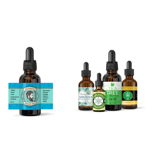 Etiqueta Personalizada para Productos, Etiqueta de Lujo con Lámina Dorada para Botellas de Aceite de Cáñamo, Fabricante de Etiquetas - Product Image 3