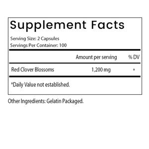 OEM / ODM trifoglio rosso 1200mg | 200 capsule | Integratore a base di erbe | Estratto di fiori | Non-ogm, senza glutine - Product Image 2