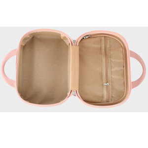 Maleta <span class=keywords><strong>de</strong></span> Viaje Mini <span class=keywords><strong>de</strong></span> 14 Pulgadas con Ruedas, Material ABS, para Cosméticos, con Logotipo Personalizado, <span class=keywords><strong>Precio</strong></span> al por Mayor para Regalo - Product Image 3