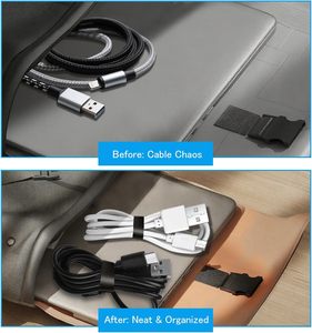 Tùy chỉnh móc và vòng lặp velcroes quan hệ cáp mang nhãn hiệu Logo in dây đai trở lại trở lại velcroes ban nhạc móc và vòng lặp - Product Image 6