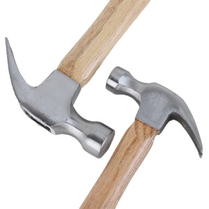 Factory wholesale wooden handle claw hammer wooden handle hammer lifting hammer <b>nail</b> pulling hammer home claw hammer - Product Image 5